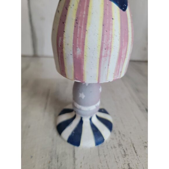 Wooden bobblehead Uncle Sam July 4th home decor figure - Picture 2 of 8